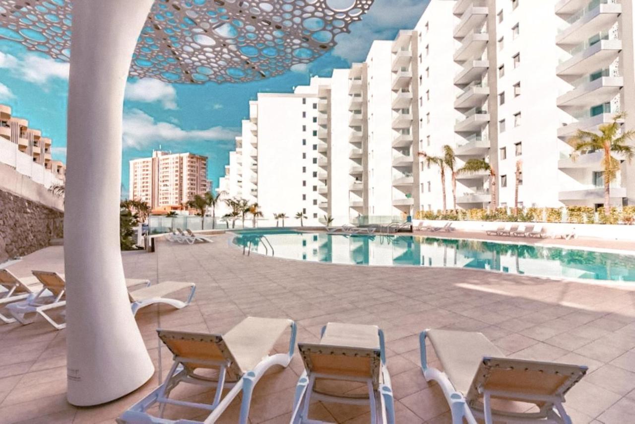 شقة Ocean Garden, Ac, Sun Terrace, Heated Pool, Parking, Pp901 أذيخي المظهر الخارجي الصورة